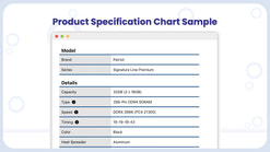 specification charts screenshots images 6