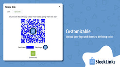 sleeklinks qr code shortner screenshots images 1