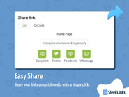 sleeklinks qr code shortner screenshots images 5
