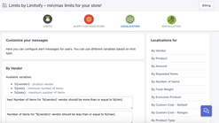 limitsify checkout limits done right screenshots images 3