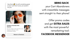 messenger cart recovery by admonks screenshots images 2