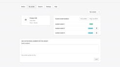 serial number manager screenshots images 2
