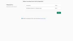 custom shipping application screenshots images 2