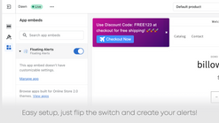 floating alerts screenshots images 5
