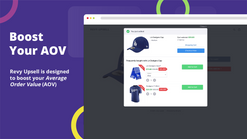 sales booster upsell cross sell by revy shopify apps screenshots images 1