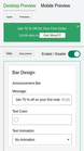smart announcement bar 2 screenshots images 4