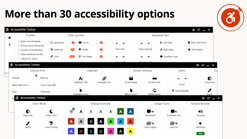 accessibility enabler increase sales with disability friendly site screenshots images 1