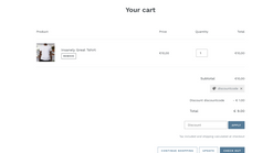 discountcode in cart screenshots images 1