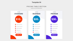 pricing table listing screenshots images 3