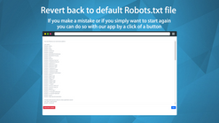 robots txt editor screenshots images 2