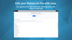 robots txt editor screenshots images 1