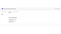 fashion product name generator screenshots images 3
