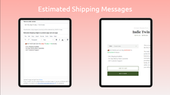 easy estimate shipping screenshots images 2
