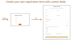 custom registration form screenshots images 1