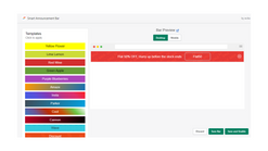 multipurpose announcement bar screenshots images 1