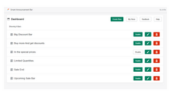 multipurpose announcement bar screenshots images 4