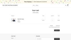 top free shipping banner 1 screenshots images 2