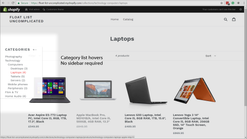 floating category list uncomplicated screenshots images 1