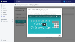 floating category list uncomplicated screenshots images 4