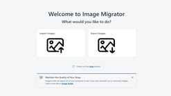 image migrator screenshots images 1