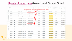 upsell discount offers screenshots images 2