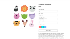 beeapp product options screenshots images 1