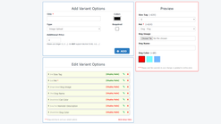 beeapp product options screenshots images 4