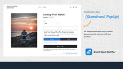 back in stock notification 1 screenshots images 1