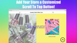 custom scroll to top screenshots images 1