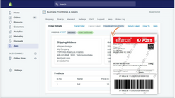 australia post rates labels screenshots images 5