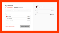 ups small package quotes screenshots images 1
