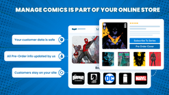 manage comics subscriptions screenshots images 1