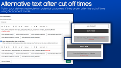 shipping delivery deadline screenshots images 6