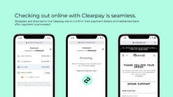 clearpay payments screenshots images 2