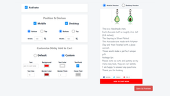 ez sticky add to cart screenshots images 1