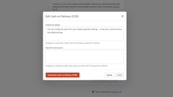 cash on delivery fee codfee screenshots images 3