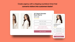 shiptimer shipping deadline countdown timer screenshots images 1