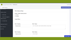 zooomy product filters screenshots images 2