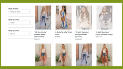 zooomy product filters screenshots images 3