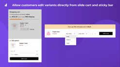 sticky cart by qikify screenshots images 4