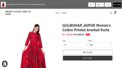 smart sticky add to cart screenshots images 1