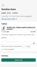 serializer product tracking screenshots images 6