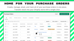 auto purchase orders screenshots images 1