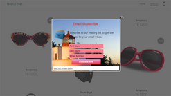 mailchimp custom popup subscription screenshots images 3