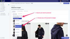 product slider screenshots images 2