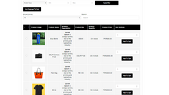 product table screenshots images 1