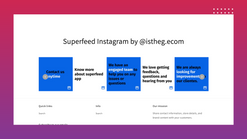 superfeed instagram feed screenshots images 1