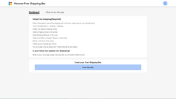 atomee free shipping bar screenshots images 3