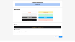 atomee free shipping bar screenshots images 2