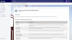 advanced admin email notifications screenshots images 4